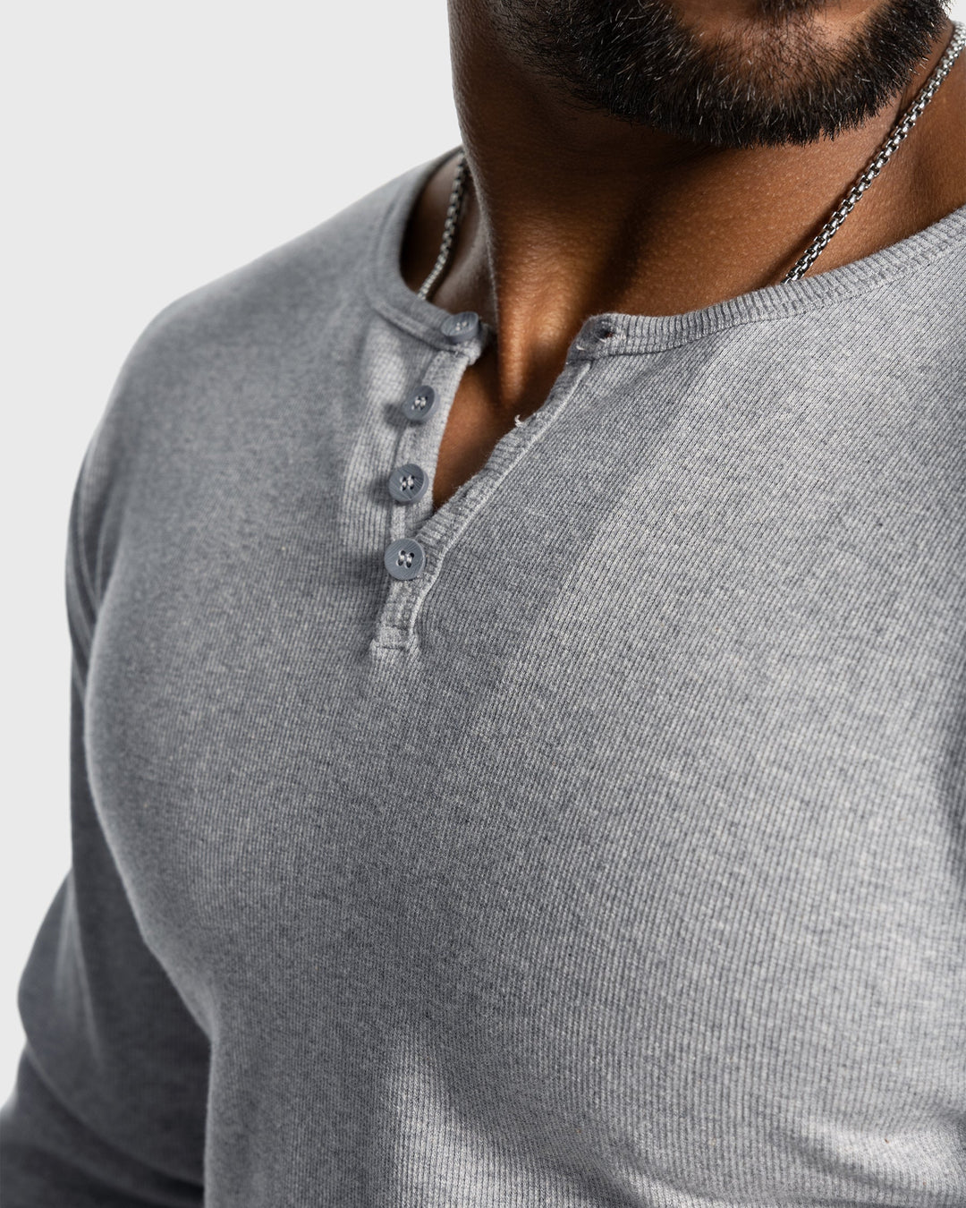 Classic Ribbed Henley