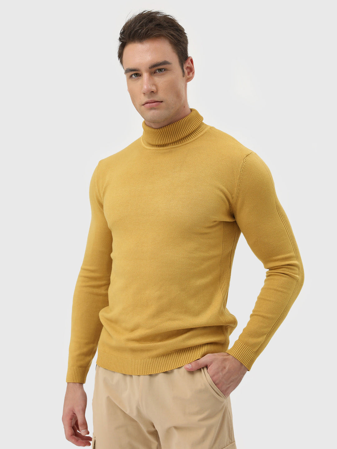 Turtleneck Washable Sweater - Ahaselected