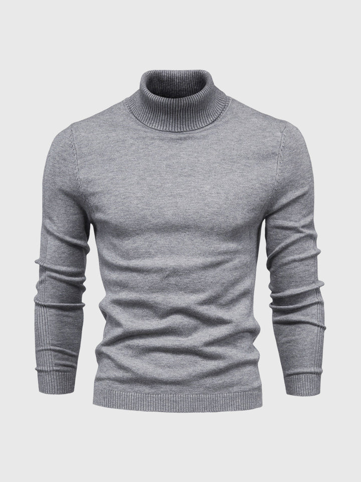 Turtleneck Washable Sweater - Ahaselected