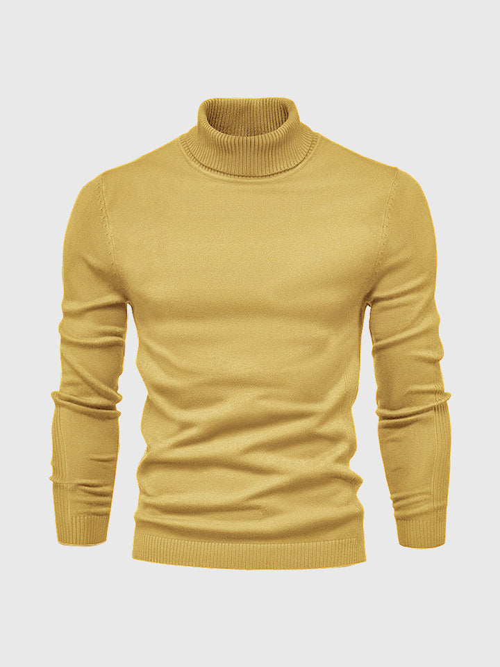 Turtleneck Washable Sweater - Ahaselected