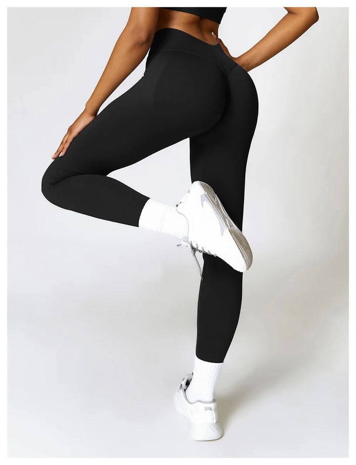 Seamless High-Waist Booty Lift Leggings