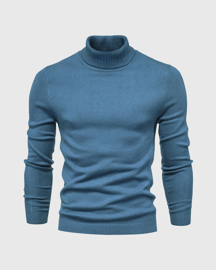 Turtleneck Washable Sweater - Ahaselected