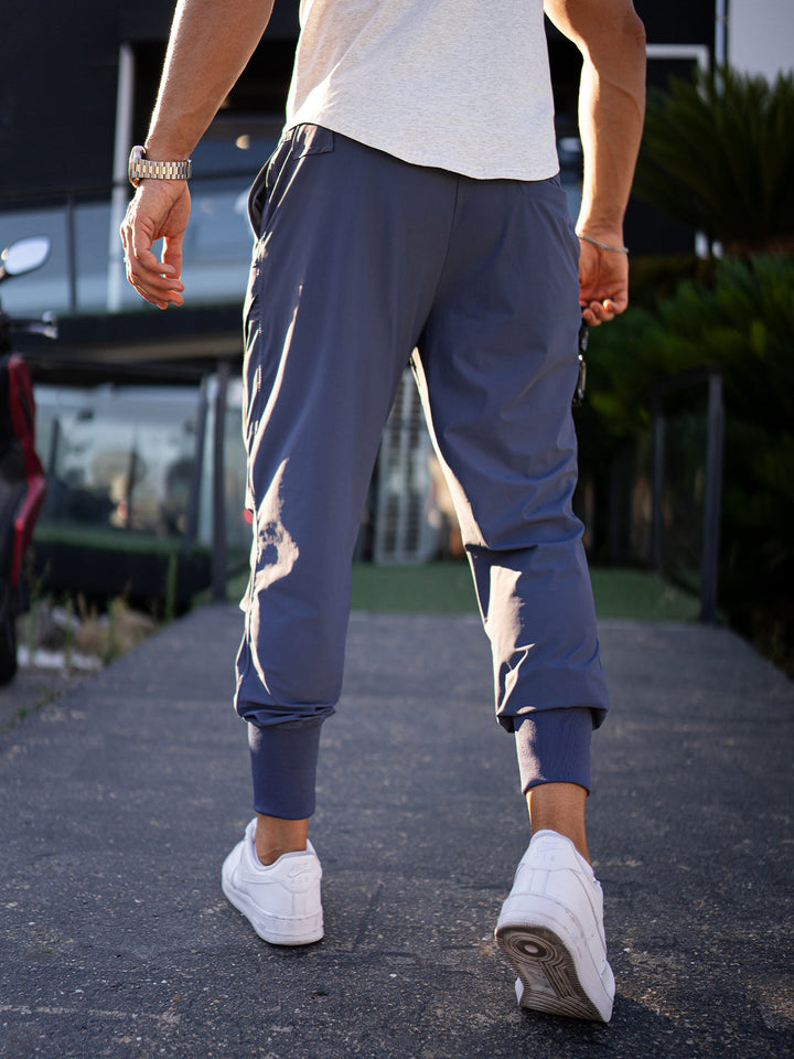 Cool High Rib Cargo Joggers