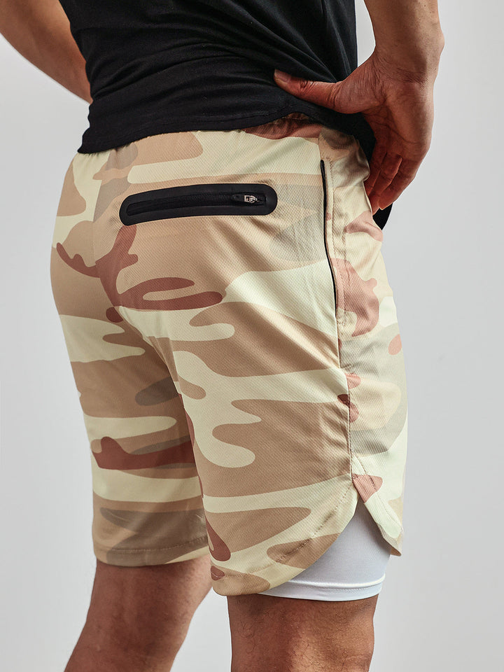 Kinetic Pocket Lined 2-in-1 Mesh Short