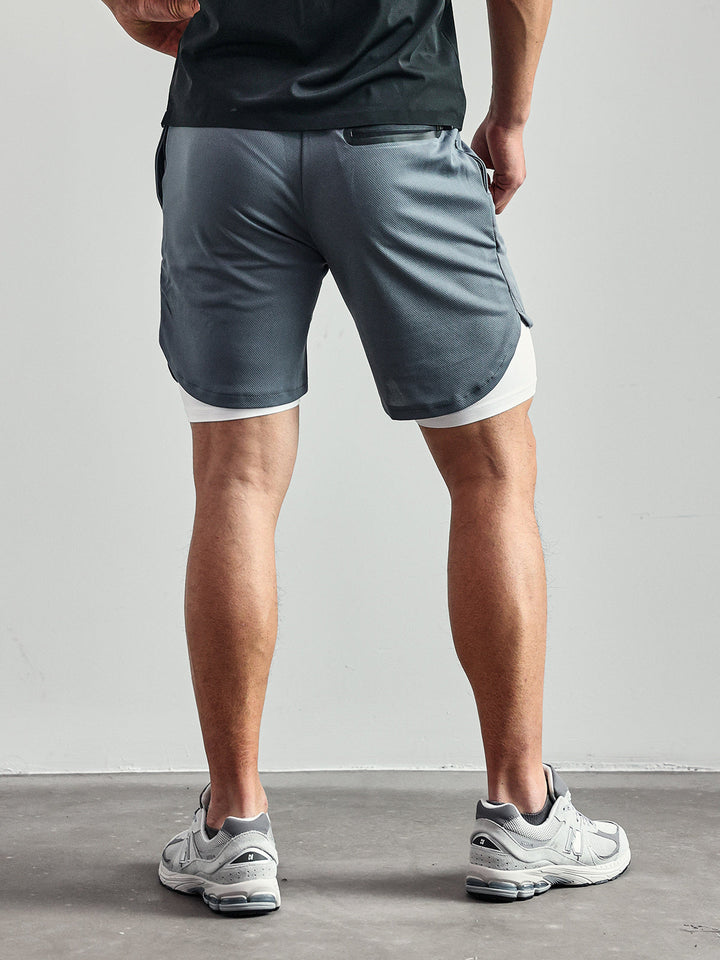 Kinetic Pocket Lined 2-in-1 Mesh Short